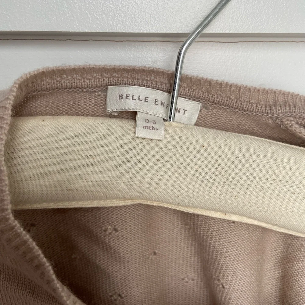 Cozy Knit Kids Matching Set - Cream - Picture 6 of 9